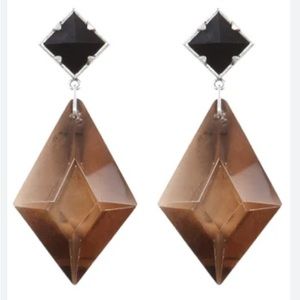 All Saints Maya Drop Glass Earrings